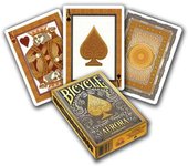 Fournier Bicycle USPCC Baraja poker Aurora Oro amanecer Plata Anochecer Magia Magos Trucos Adultos Acabado especial Espectáculo Cardistry Poquer Noche de fiesta Cartomagia Aprender Fácil Colección Coleccionable
