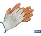 Blister g. latex rugoso naranja t-10   caja 12 unid.