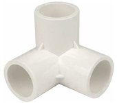 10 piezas de accesorios de PVC de 3 vías de 32 mm, conectores de tuberías de agua, conectores en T tridimensionales