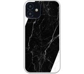 Funda compatible con iPhone 12 Mini - Fondo marmol negro