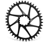 PLATO GARBARUK OVALADO DIRECT MOUNT SRAM GXP/DUB ROAD/GRAVEL (40T, BLACK)