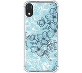 Funda Silicona Antigolpes para Iphone XR diseño Flores 03 Dibujos