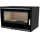 TERMOFOC - Estufa de Leña Insertable con Turbina Modelo PORTIMAO C895 de 9 kW