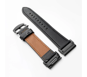 22 26MM Leather+Silicone Watch Band Straps For Garmin Fenix 7X 7 6X 6 Pro 5X 5 Epix Gen 2 Smartwatch Easyfit Wristbands Bracelet