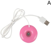 Mini Donut Negative Ion Humidifier USB Round Household Air Purifier for Home Office Desktop Donut Steam Diffuser Mini Sprayer