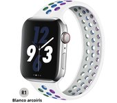 Solo Loop for Apple Watch Band 45mm 44mm 40mm 41mm 49mm 38mm 42mm Elastic Silicone bracelet iWatch Series 9 8 7 Ultra 2 SE Strap