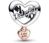 Pandora Charm Moments 782327 C00 Te Quiero Hija, Viene con el embalaje original.