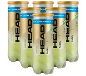 Pelotas de Pádel Head Padel Pro S+ | Elige entre 1 bote/ 3 botes/ 6 botes / 12 botes / cajón de 24 botes de 3 pelotas | Las mejores pelotas que podemos encontrar actualmente, la bola HEAD Padel Pro+. Gracias a su núcleo de caucho , su duración es máxima.