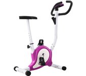 vidaXL Bicicleta Estática con Resistencia de Cinta Deportes Entrenamiento Color Azul,  Morado,  Negro y mas
