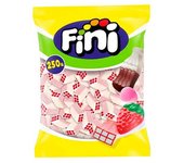 Fini Golosinas caramelos de goma Bolsa de 250u gran surtidos de modelos a elegir fresas salvajes,dedos brillos,dentaduras,huevos fritos,melones,tropy jelly,moras,melecoton,ladrillos,gusanos,huesos brillo,cerezas,beso,botella cola,calaveras,pulpos etc...