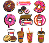 Food drink Shoe Charms Cartoon DIY clogs Funny Shoe Aceessories Fit shoe Charms Sandals Decorate