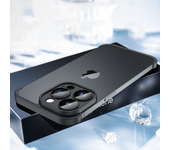Frameless Silicone Bumper with Lens Protector Case for IPhone 14 13 12 15 16 Pro Max Plus 14Pro 15Pro 16Pro IPones Corner Cover