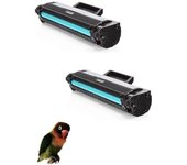 2 Toner Compatibles para HP W1106A / 106A Negro CON CHIP para HP Laser 107a, 107w / MFP 135a, 135w, 137fnw