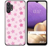 Tumundosmartphone Funda Gel Tpu para Samsung Galaxy A32 5G diseño Flores Dibujos