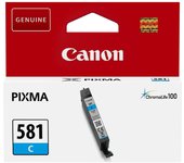 Cartucho tinta canon cli 581 c cian pixma tr7550 - tr8550 - ts6150 - ts6151 - ts8150 - ts8151 - ts8152 - ts9150 - ts9155
