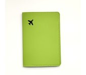 1PCS Black Small Aircraft PU Leather Passport Case/Cover/Holder Travel Accessories  Fashion Wallet for Women or Men