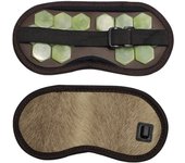 Electric Jade Eye Stone Mask Tourmaline Heating Eye Massager Hot Compress For Eye Muscle Relaxation Relieve Insomnia
