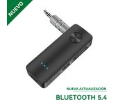 2-In-1 Wireless Audio Adapter Bluetooth 5.4 Receiver Transmitter 3.5mm AUX Lossless Sound MIC For Car Speaker TV PC Airplane