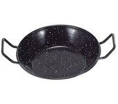 Garcima Sartén Doble Honda Con Asas Esmaltada 18 Cm - Utensilio de Cocina Especial