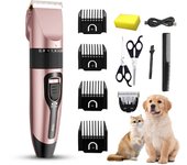 Dog Hair Clippers Electrical Pet Dog Clipper Grooming Trimmer Set For Cat Rabbit  Cordless USB Rechargeable Pet Shaving Machine