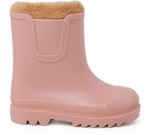 Pisamonas Igor Botas de Agua para Niños Chelsea Borreguito Negras