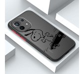 Cartoon Dog SSnoooppy For Xiaomi Mi 13 12 12T 11T 11 11i 10T 10 9T Pro Lite Ultra 5G Frosted Translucent Phone Case