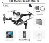 S2S Mini Drone 4k 8K HD Camera Obstacle Avoidance Aerial Photography Brushless Motor Foldable Rc Quadcopter Kid Toy
