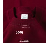 Summer Cotton Heavy Duty 300grams American Pure Cotton Short Sleeves T-shirt Men Casual Base Top Oversized T Shirt