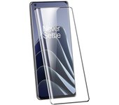 1-3PCS Fingerprint Unlocking Full Glue Cover Curved Tempered Glass For OnePlus 10 9 8 7T 7 Pro Screen Protector Film Accessories