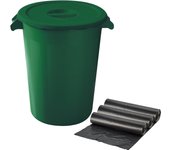 Prosperplast Cubo Industrial 100 Litros con Bolsas de Basura WELLHOME