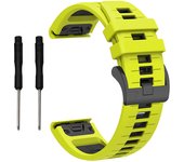22mm 26mm Width Soft Silicone Watch Strap For Garmin Fenix 8 7 7X Pro 6 6X 5 5X Plus QuickFit Band For Epix Pro Gen 2 47mm 51mm