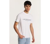 LOIS JEANS - Camiseta de manga corta con bolsillo grafica essential