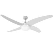 Ventilador de techo modelo Caspio Color blanco potencia 60w aspas ø132cm con mando a distancia EDM