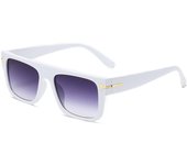Gafas de sol cuadradas de gran tamaño de diseñador de marca de lujo, gafas de sol Retro con degradado para hombres y mujeres, gafas de moda Uv400, gafas clásicas Tom Shades lentes niña vasos Venta al por mayor