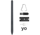For Tab S6 Lite  Highly Sensitive Accurate Size  Plastic Smart Pen with 5 Tips for SM P610  P615 Tablet Smart Pen