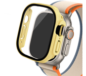 Glass+case For Apple Watch Ultra 2 case 49mm smartwatch PC Bumper+Screen Protector Tempered Cover iwatch series band Accessories
