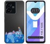 Funda Silicona Transparente para Vivo Y35 / Y22s diseño Hipo Dibujos