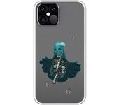 Funda compatible con iPhone 12 - 12 Pro - Esqueleto velo