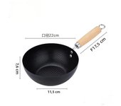 Mini Frying Pan Non-Stick Iron Pan Frypan Pot Saucepan Cooking Omelette Pans Wok For Kitchen Cookware Gadget Kitchen Supplie New