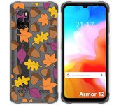 Funda Silicona Transparente para Ulefone Armor 12 5G diseño Otoño Dibujos