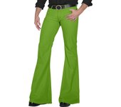 Men's fashion Retro Disco Flared Pants Loose Stretch Vintage Trousers Fit Flared Comfortable Retro Stretch Twill Men's Trousers