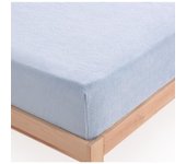 Donegal Collections - Sábana Bajera Coralina Invierno 100% PES - Sábana Azul, Beige, Gris y Lila - Cama 90cm, 105cm, 135cm, 150cm y 180cm
