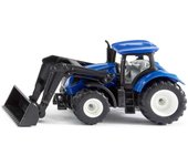 Siku Tractor New Holland con Pala Cargador Frontal Granjas Remolques Siku