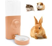 600ML Pet Parrot Bird Feeding Waterer Cat Dog Cage Hanging Waterer Pigeon Rabbit Small Pet Automatic Feeding Water Feeding Bowl