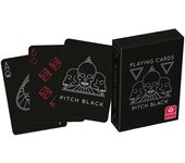 Cartamundi Baraja de poker de 55 cartas Pitch Black v.2 Calaveras el día de los muertos Cultura México Acabo de las cartas para magia Magos Trucos Juego mesa Jugar Adultos Colección Coleccionable