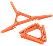 2Pcs Fuel Can Stabilizer for Camping Stoves Foldable Outdoor Hiking Cooking Gas Tank Stove Stand Canister Tripod