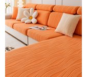 1Piece Universal Peism Jacquard Stretch Sofa Cover Cushion Cover, For Living Room Four Seasons Pet Friendly