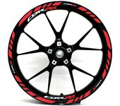 Kit de Pegatinas compatibles con  llantas de moto Honda CBR RR mod.2