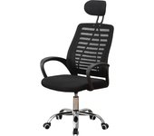 1 Silla de Oficina con Soporte Lumbar Giratoria Escritorio Sillon Ruedas Despacho casa salon habitacion ergonómica Gaming, escritorio, con reposacabezas