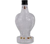 Decantador de whisky de cristal con forma de águila, decantador de whisky con forma de águila para el hogar, botella de licor con forma de águila, decantador de licor para hombres, amantes y amigos.